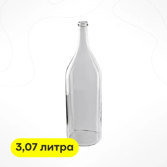 Фото Бутыль «Четверть», 3,07 л (1)