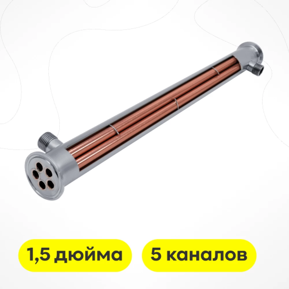 Фото Холодильник, 1,5 дюйма, 5 каналов, медь (1)