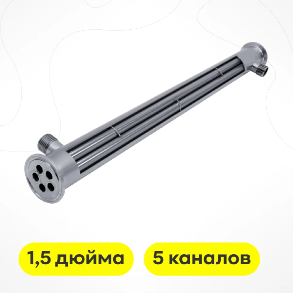 Фото Холодильник, 1,5 дюйма, 5 каналов, нерж. (1)