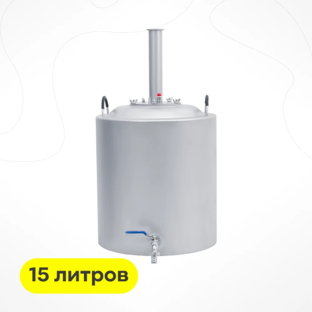 Фото Куб купольный, 15 л, с фланцем (1)