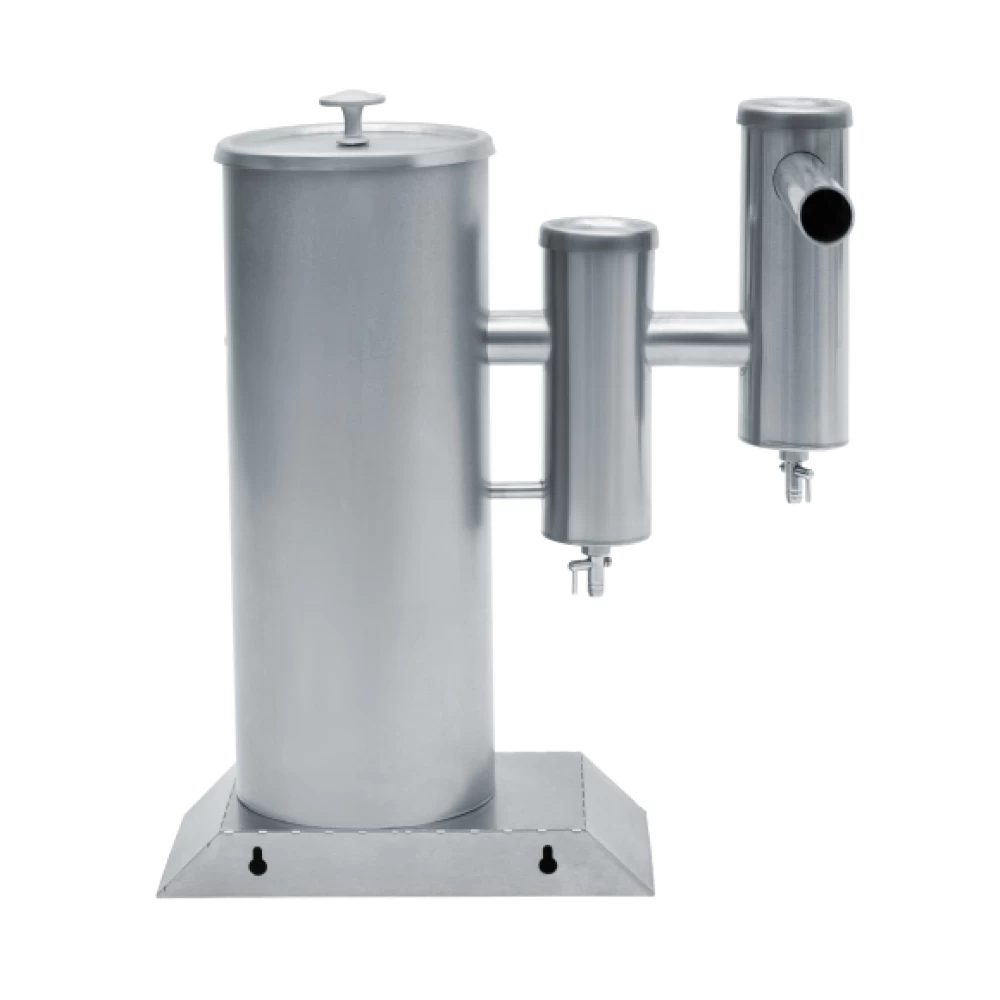 Фото Дымогенератор Merkel 2.0 3л + камера для копчения + годовой запас щепы Ольхи (2 кг) (3)