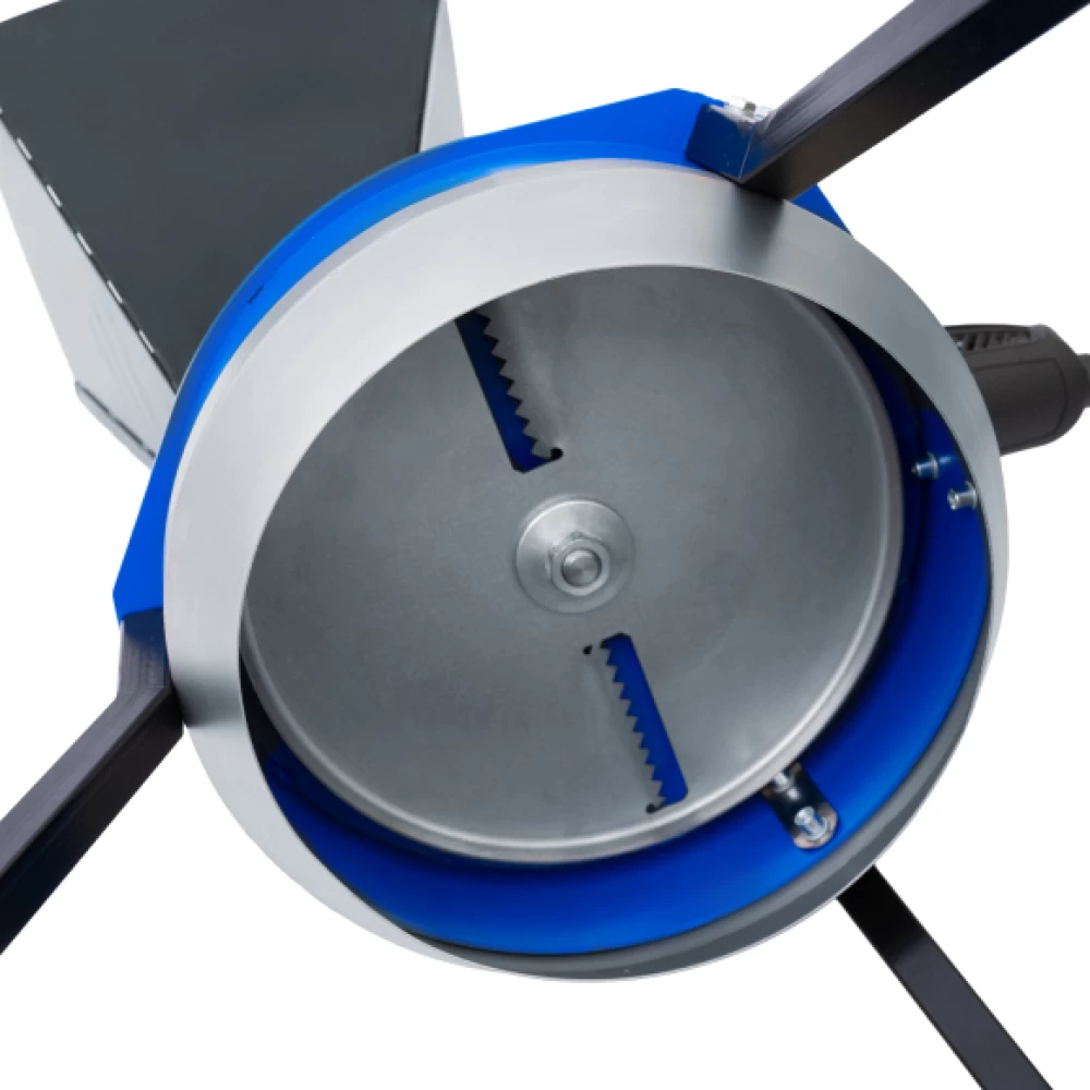 Фото Выгрузная воронка для веткоизмельчителя "Дачный" на болгарку (1)