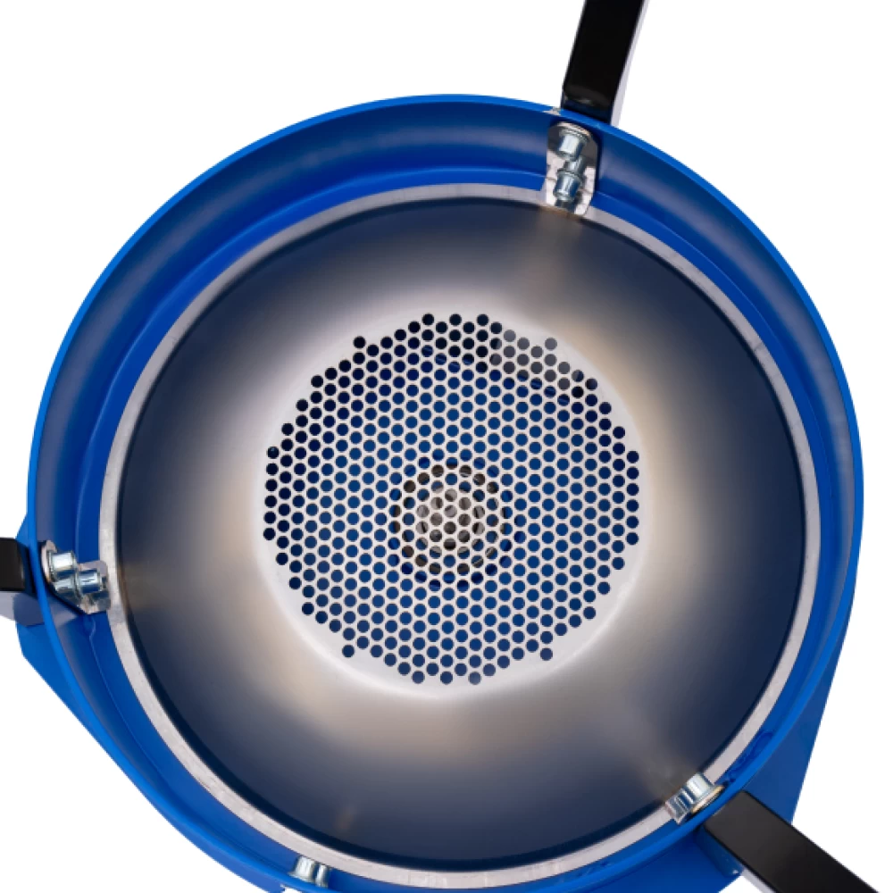 Фото Веткоизмельчитель на болгарку "Дачный" + насадка для измельчения зерна + насадка для измельчения яблок и выгрузная воронка (3)