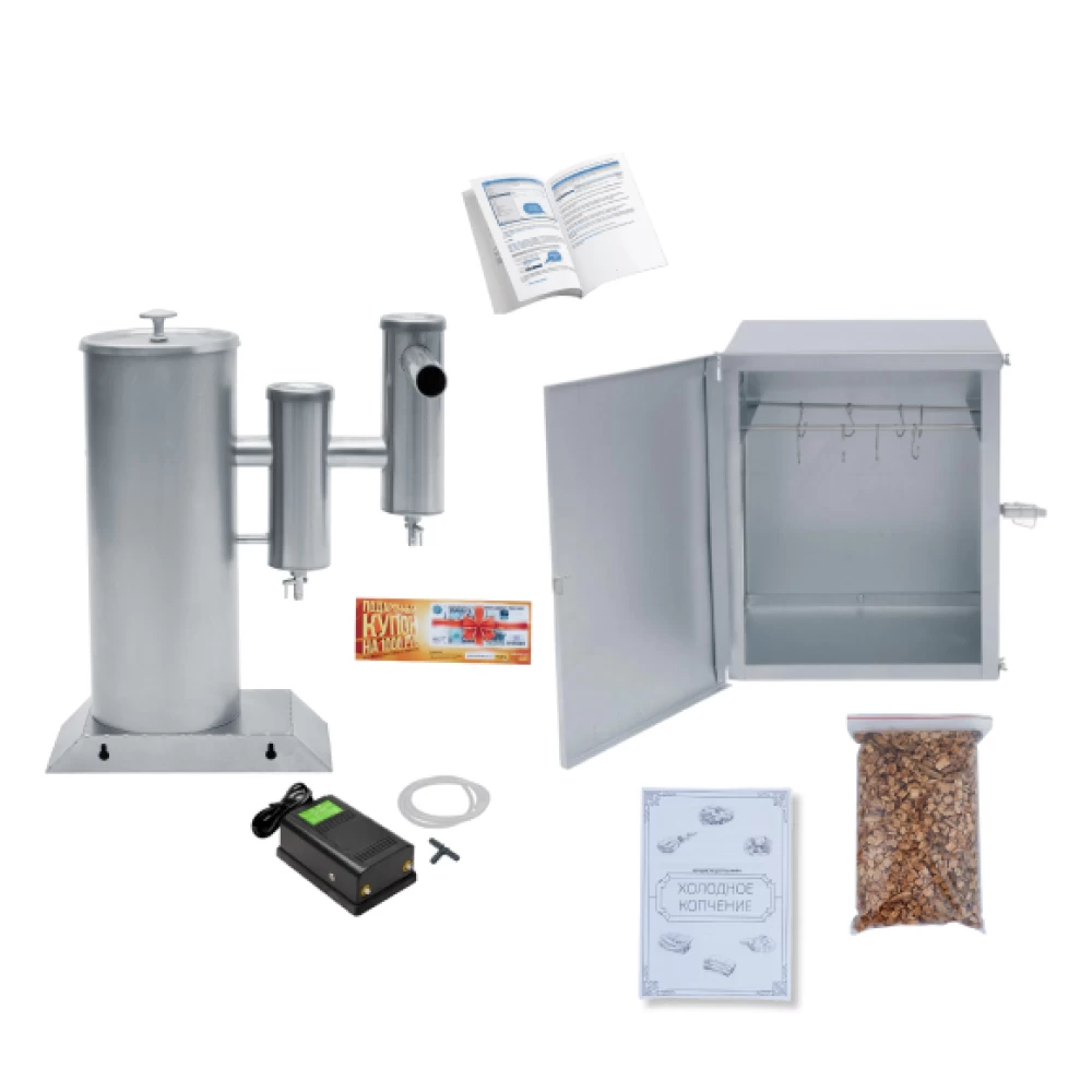 Фото Дымогенератор Merkel 2.0 3л + камера для копчения (9)