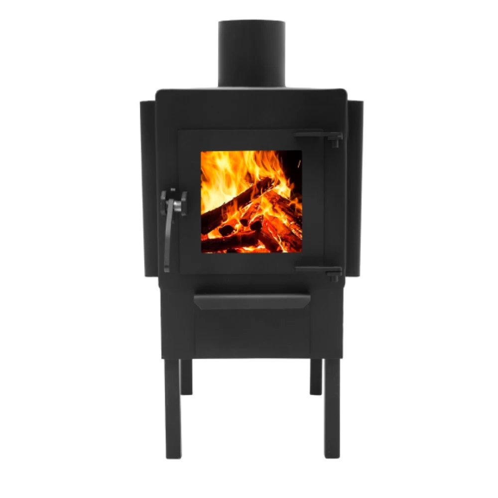 Фото Печь-буржуйка «Теплосталь Мини» со стеклянной дверцей (2)