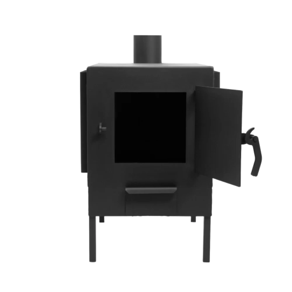 Фото Печь-Буржуйка "Теплосталь Стандарт" + сушилка + дровница (5)