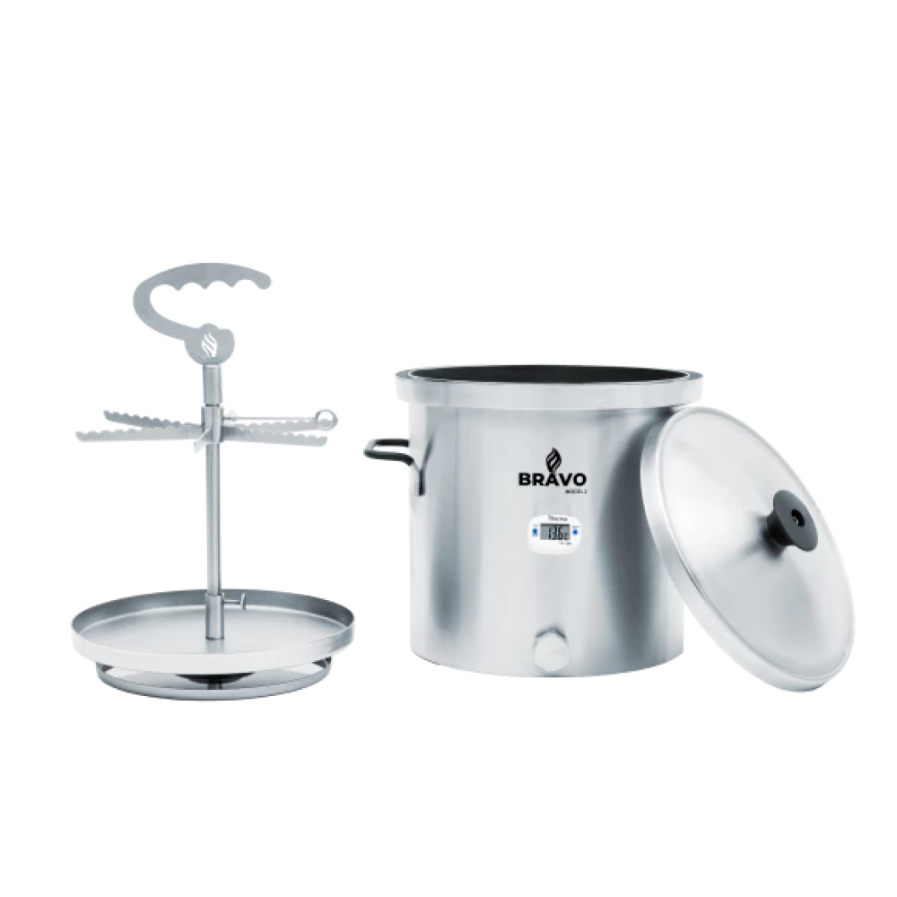 Фото Комплект коптильня Bravo 2 на 10 литров и дымогенератор Bravo 2 (4)