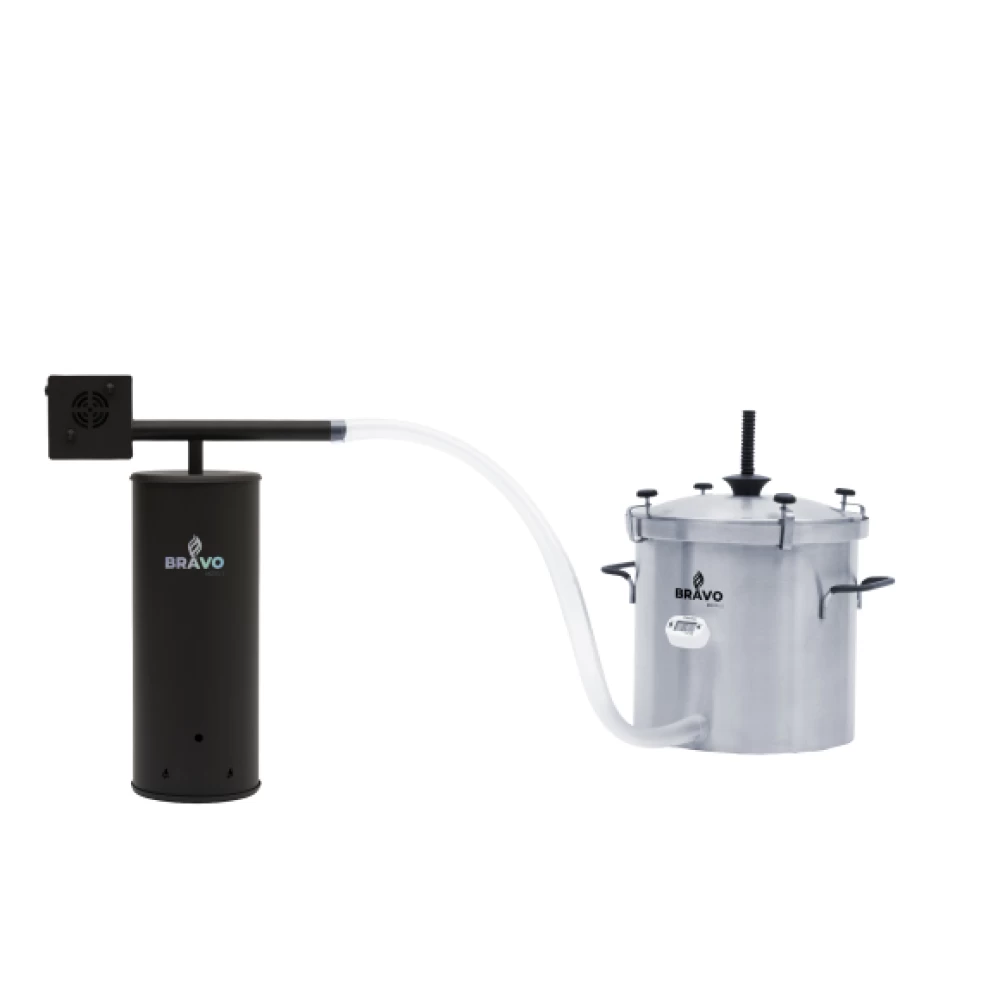 Фото Комплект коптильня Bravo 2 на 10 литров и дымогенератор Bravo 2 (3)