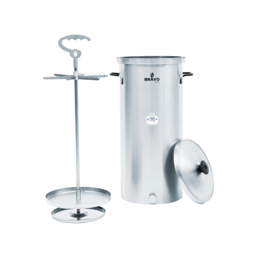 Фото Комплект коптильня Bravo 2 на 30 литров и дымогенератор Bravo 2 (3)