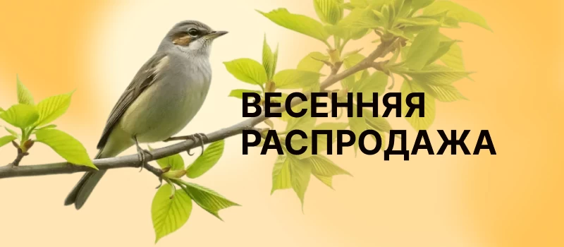 Весенняя распродажа