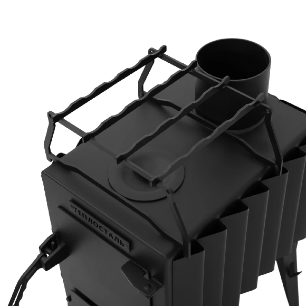 Фото Печь-Буржуйка "Теплосталь Мини" + кочерга мини + сушилка мини (2)