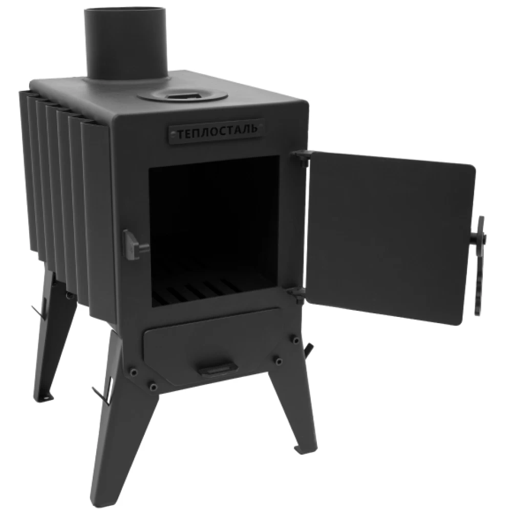 Фото Печь-Буржуйка "Теплосталь Мини" + кочерга и совок мини (6)