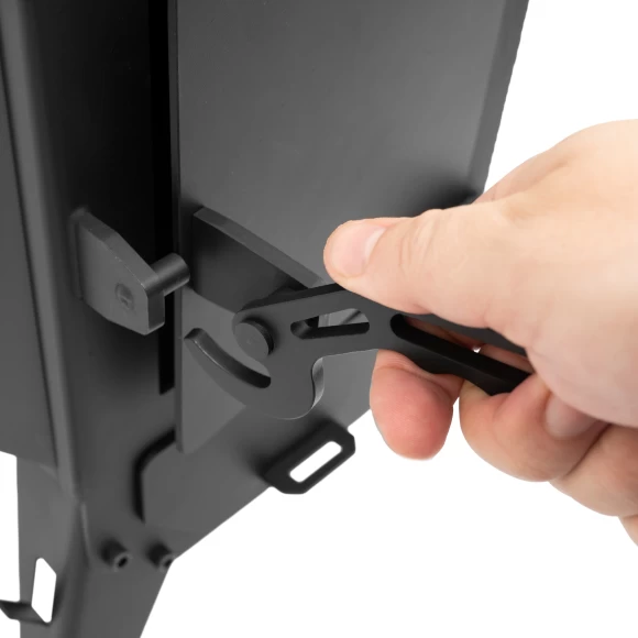 Фото Печь-Буржуйка "Теплосталь Мини" NEW + притопочный лист + напольная дровница (4)